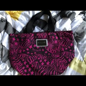 Betsey Johnson Betseyville Zebra Tote